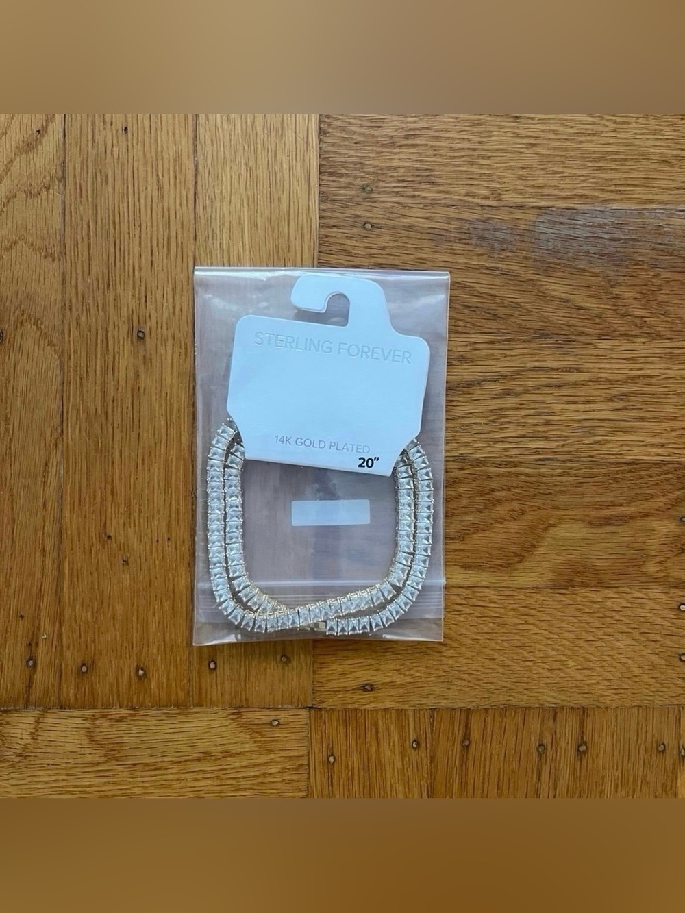 Sterling Forever Marisol Tennis Necklace